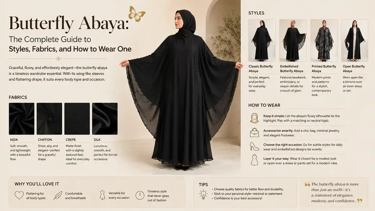 Butterfly Abaya Guide
