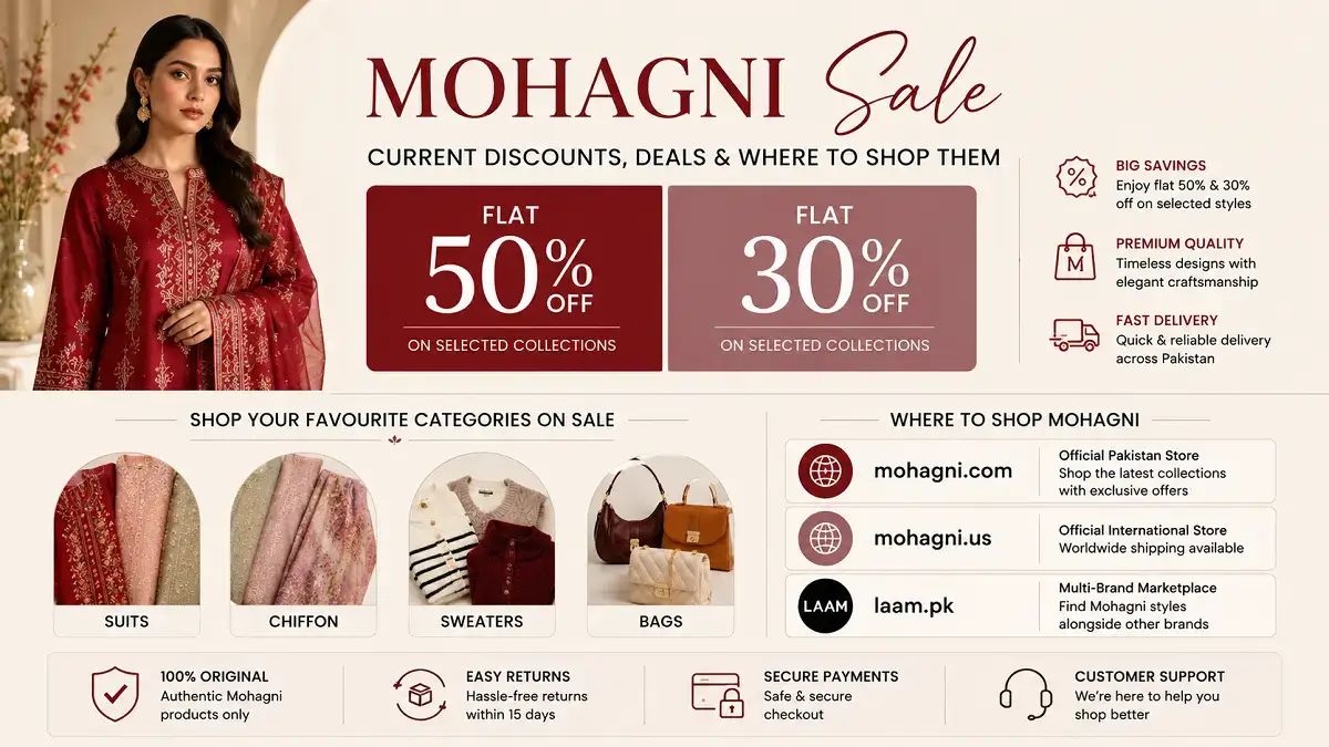 Mohagni sale