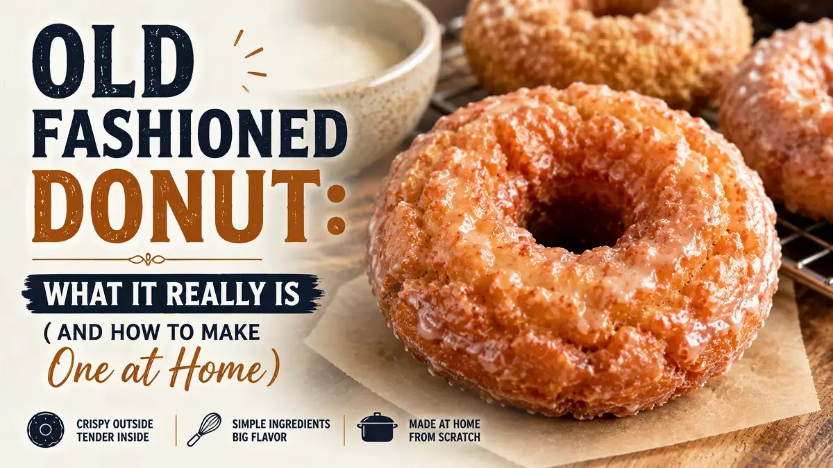 Old Fashioned Donut