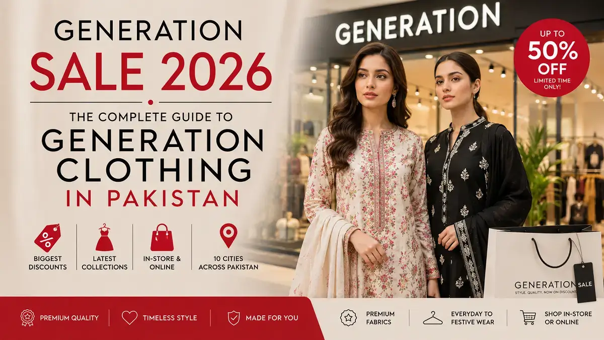Generation Clothing Pakistan: Sales, Collections and Shopping Guide 1 Generation Clothing