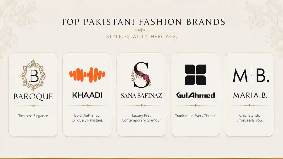 Comparison of Baroque clothing with other Pakistani fashion brands